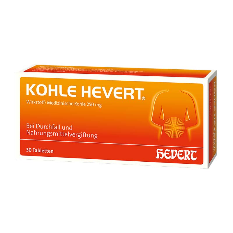 KOHLE HEVERT 30 St Tabletten