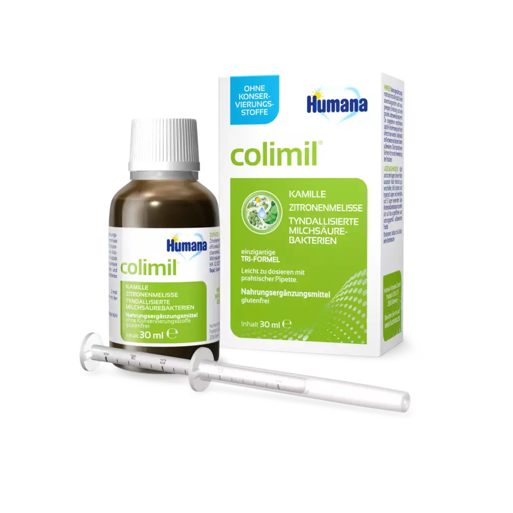 Humana colimilc OHNE KONSERVIERUNGSSTOFFE 30 ml Flüssigkeit zum Einnehmen