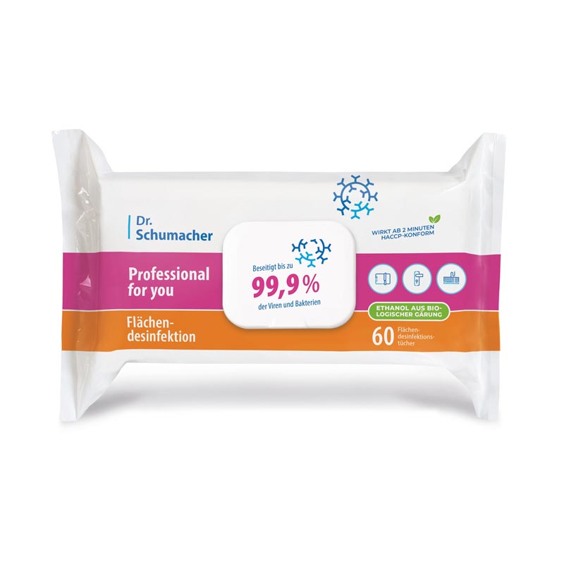 Professional for you Flächendesinfektion Wipes 60 60 St Tücher