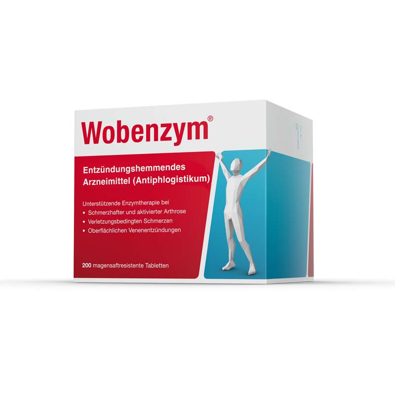 Wobenzym 200 St Tabletten magensaftresistent