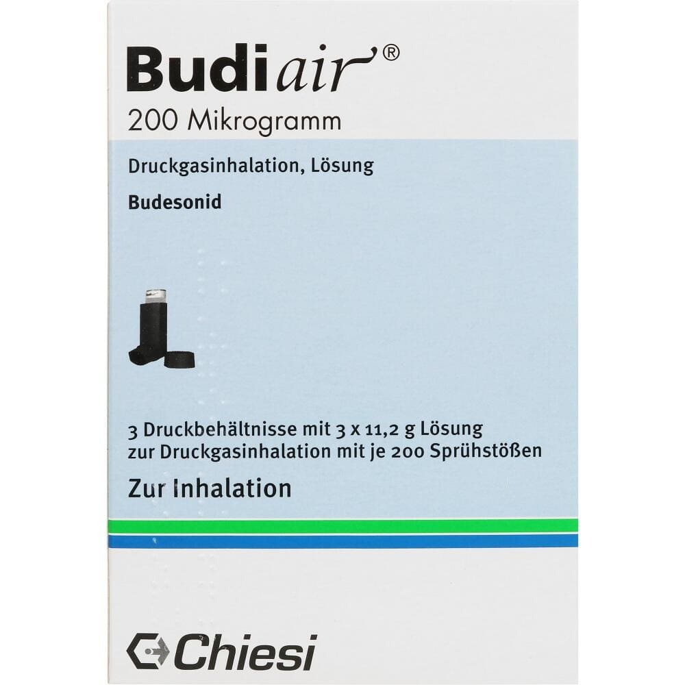 Budiair 200 Mikrogramm Standard 3 St Dosieraerosol