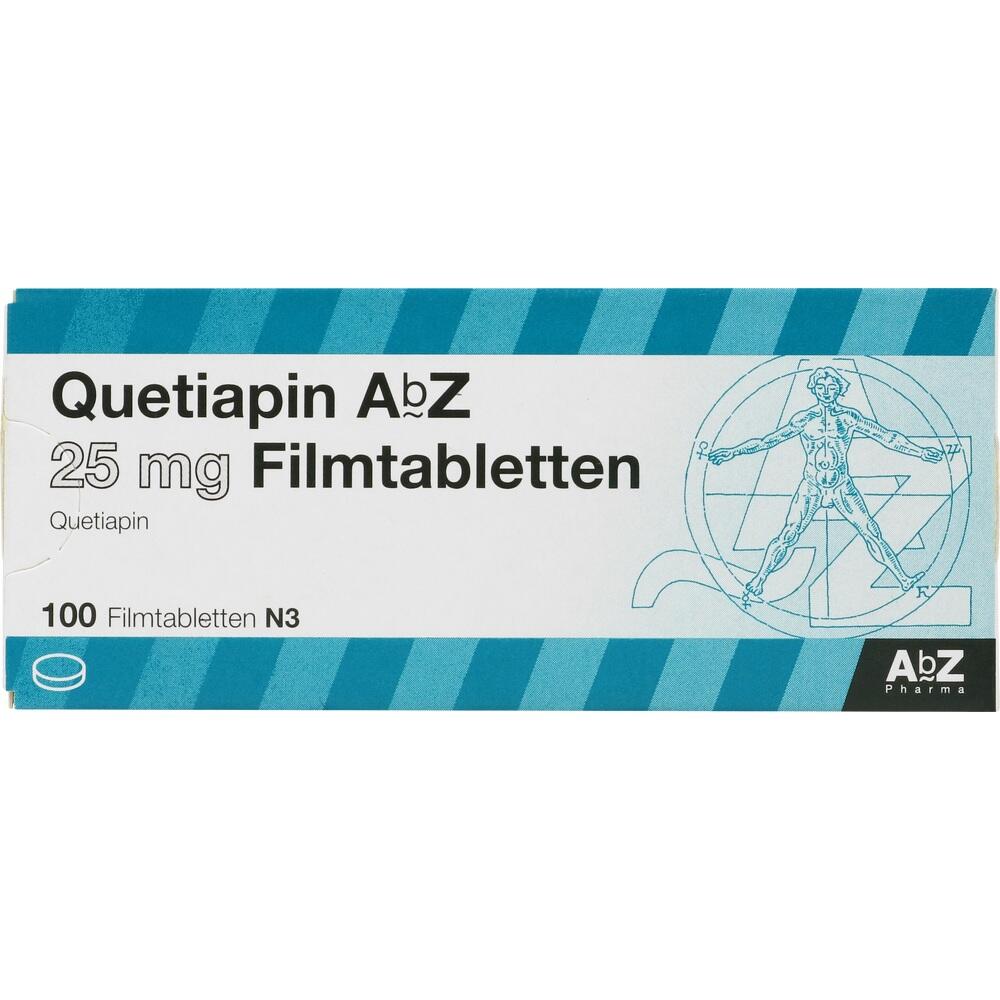 Quetiapin AbZ 25mg 100 St Filmtabletten