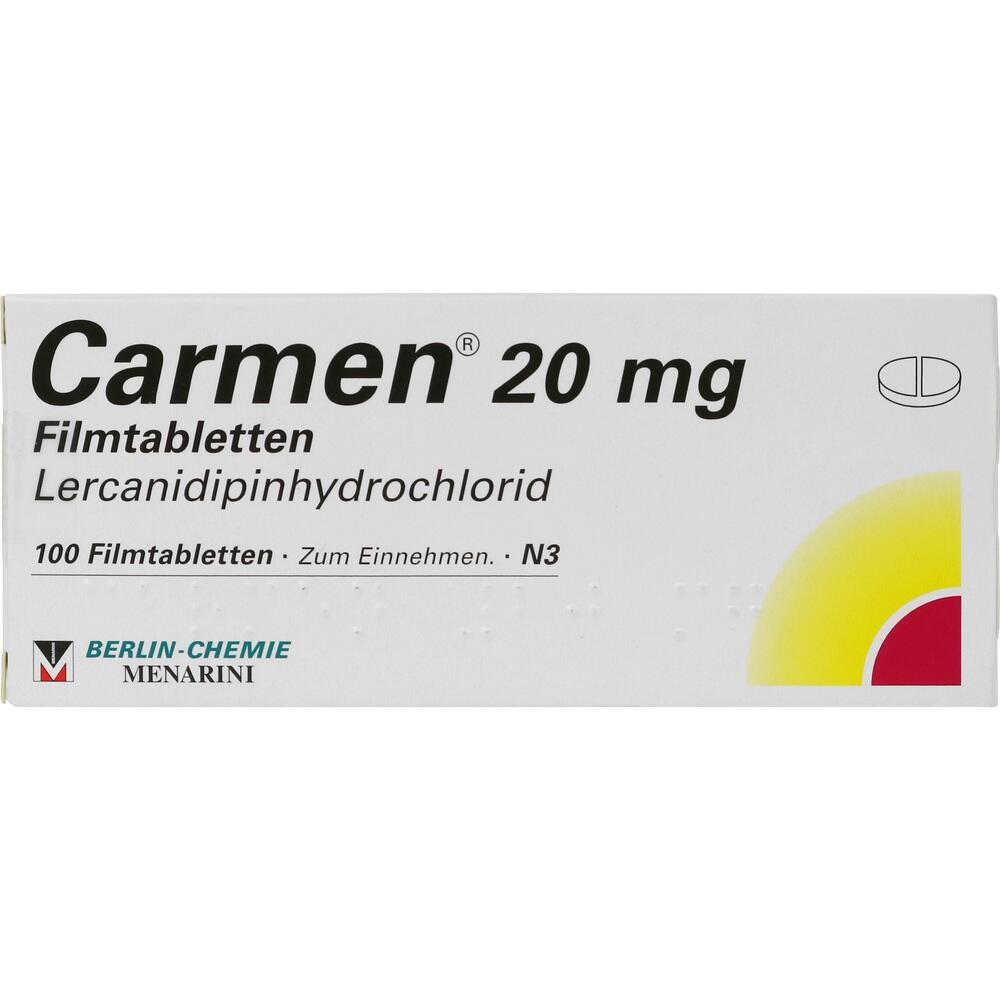 Carmen 20mg 100 St Filmtabletten