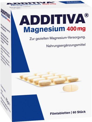 ADDITIVA Magnesium 400 mg  60 St Filmtabletten