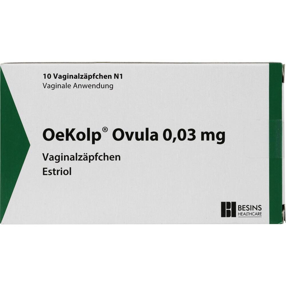 OEKOLP Ovula 0,03 mg 10 St Vaginalsuppositorien