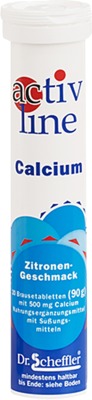 activline Calcium Zitronen-Geschmack Dr. Scheffler 20 St Brausetabletten