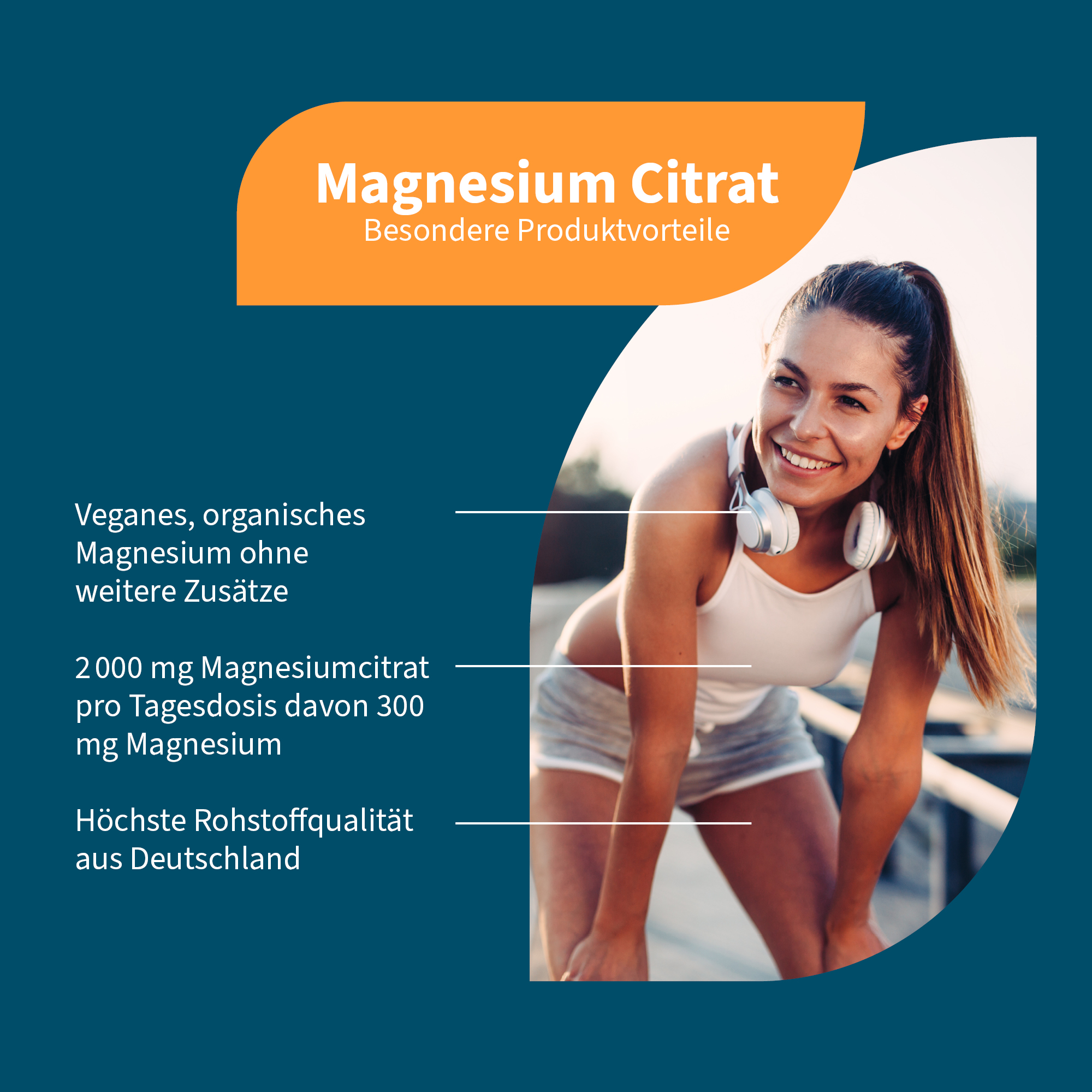 NatuGena Magnesium Citrat 120 St Kapseln