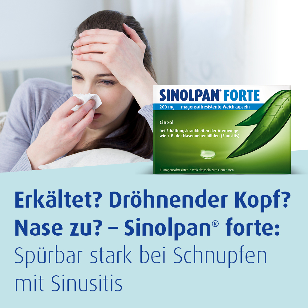 SINOLPAN FORTE 200 mg 50 St Magensaftresistente Weichkapseln