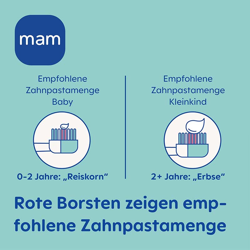 mam x Dentinox Babys erstes Zahnpflegeset 30 ml Zahncreme