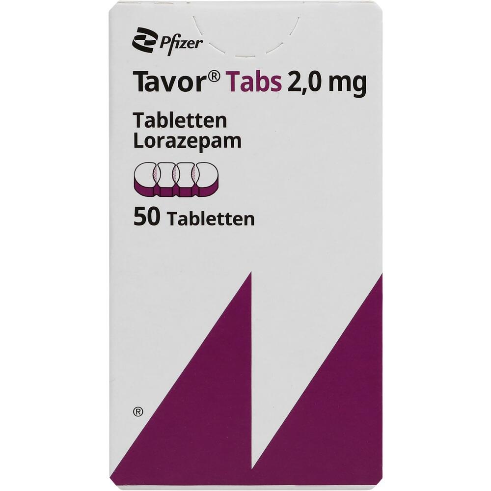 Tavor Tabs 2,0mg 50 St Tabletten