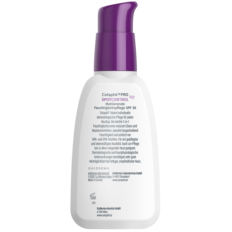 Cetaphil PRO SPOTCONTROL Mattierende Feuchtigkeitspflege SPF 30 120 ml Creme