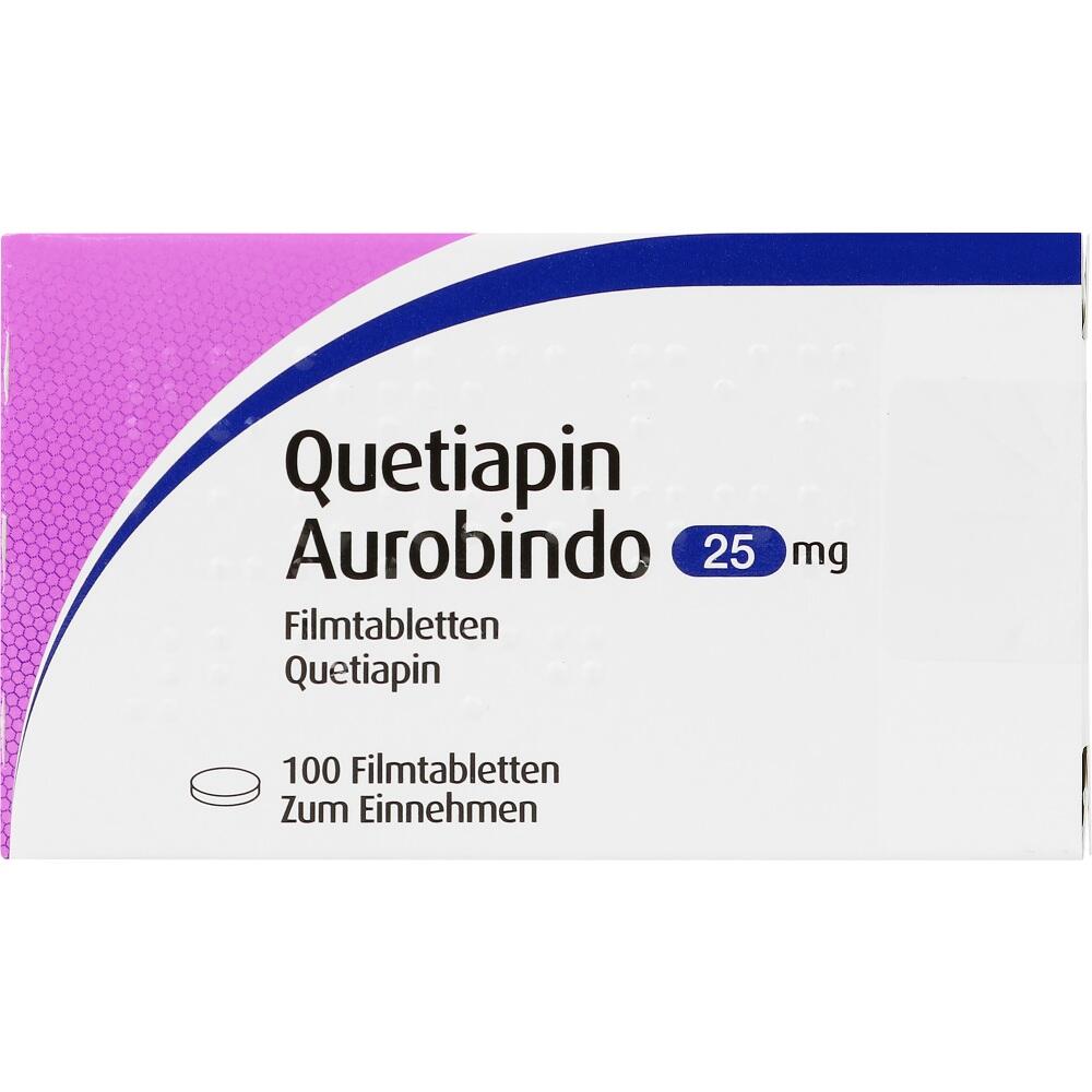 Quetiapin Aurobindo 25mg 100 St Filmtabletten