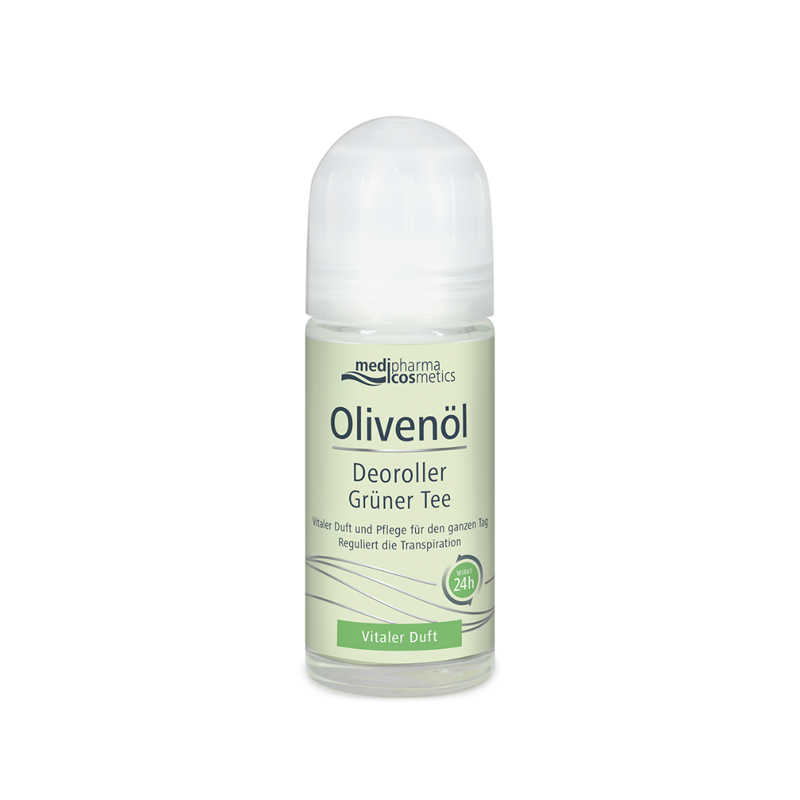 OLIVENÖL Deoroller grüner Tee 50 ml