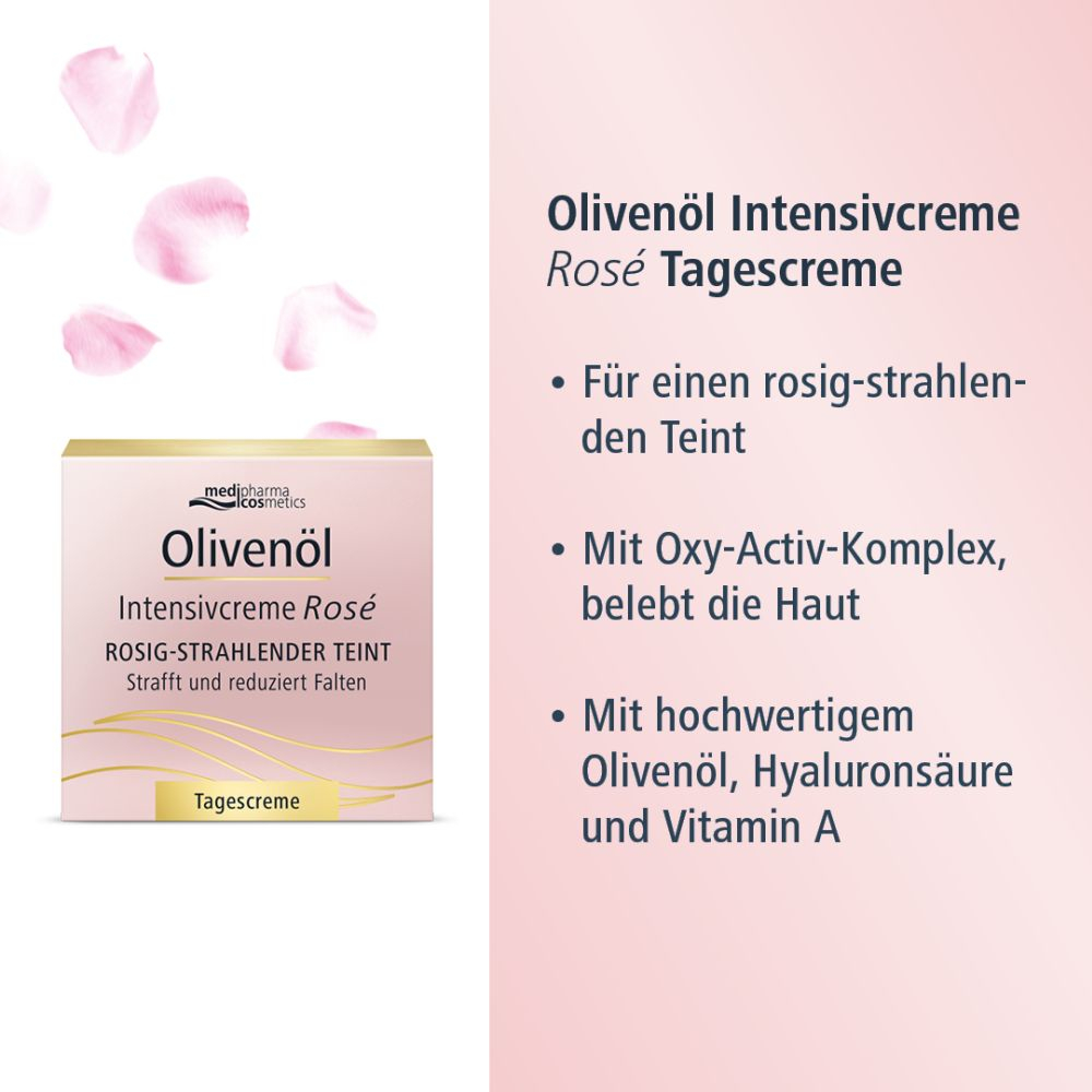 Olivenöl Intensivcreme Rosé Tagescreme 50 ml Tagescreme