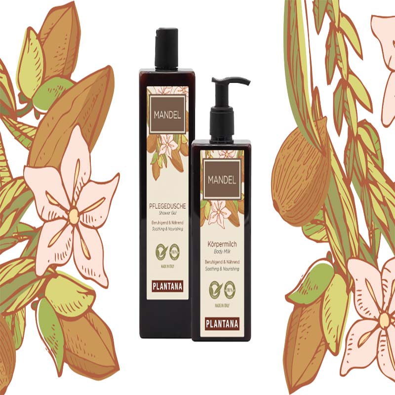 PLANTANA Körpermilch Mandel 250 ml Milch
