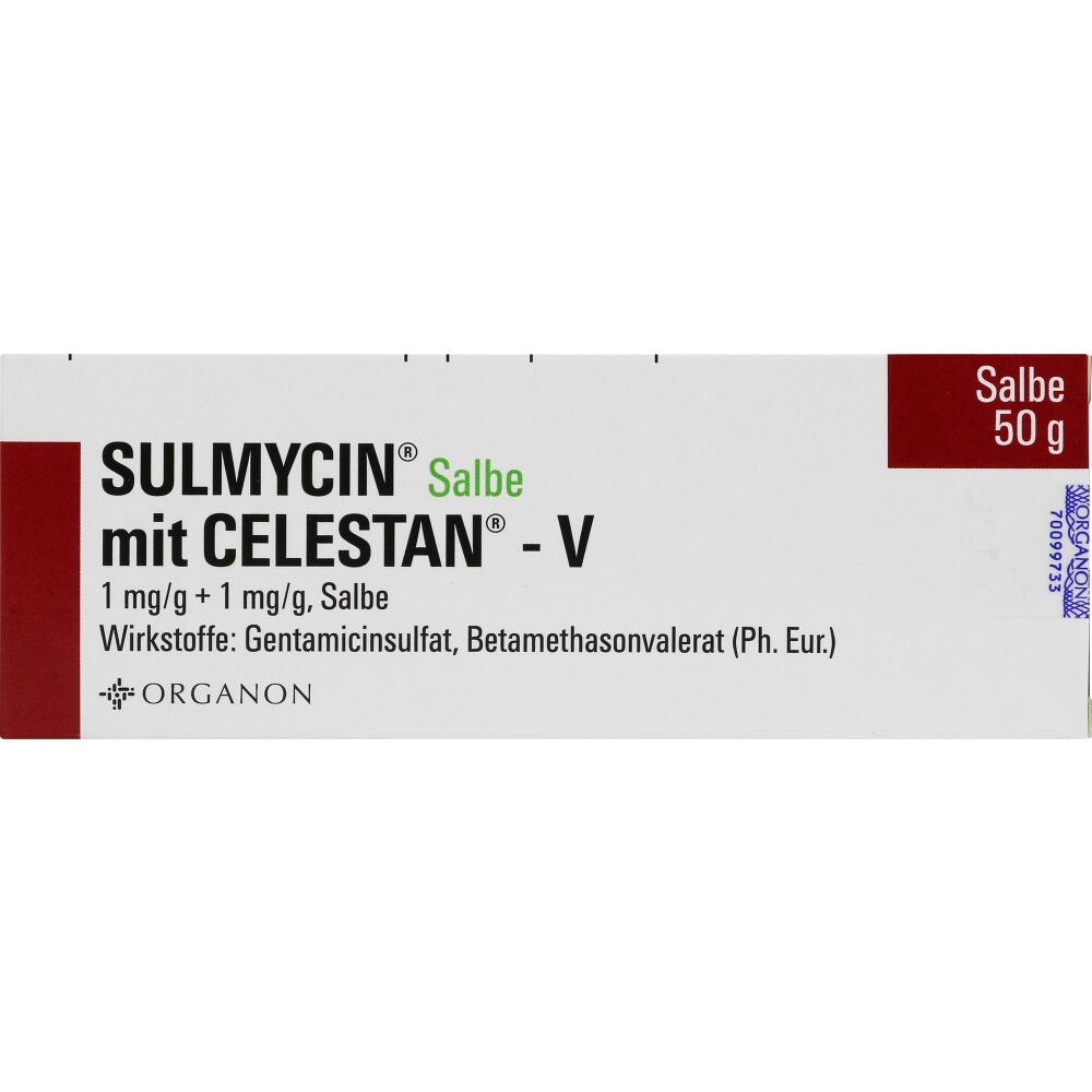 SULMYCIN Salbe m.Celestan V 50 g Salbe