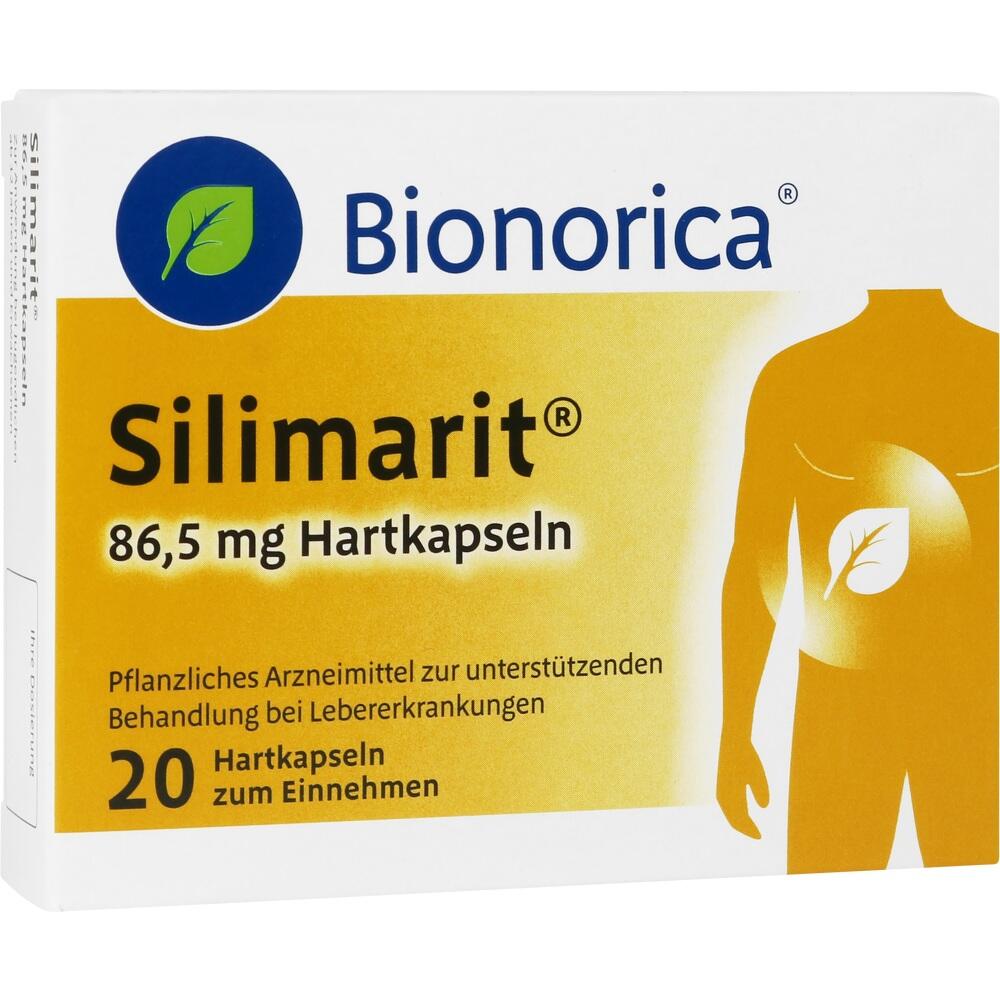 Bionorica Silimarit 86,5 mg 20 St Hartkapseln