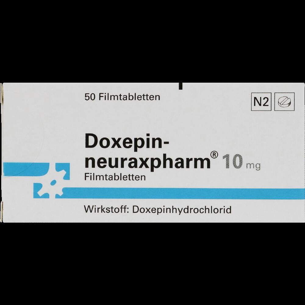 Doxepin-neuraxpharm 10mg 50 St Filmtabletten