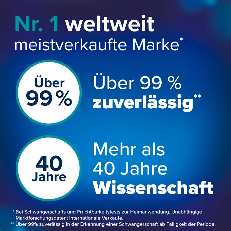 Clearblue Schwangerschaftstest schnelle Erkennung 1 St Test
