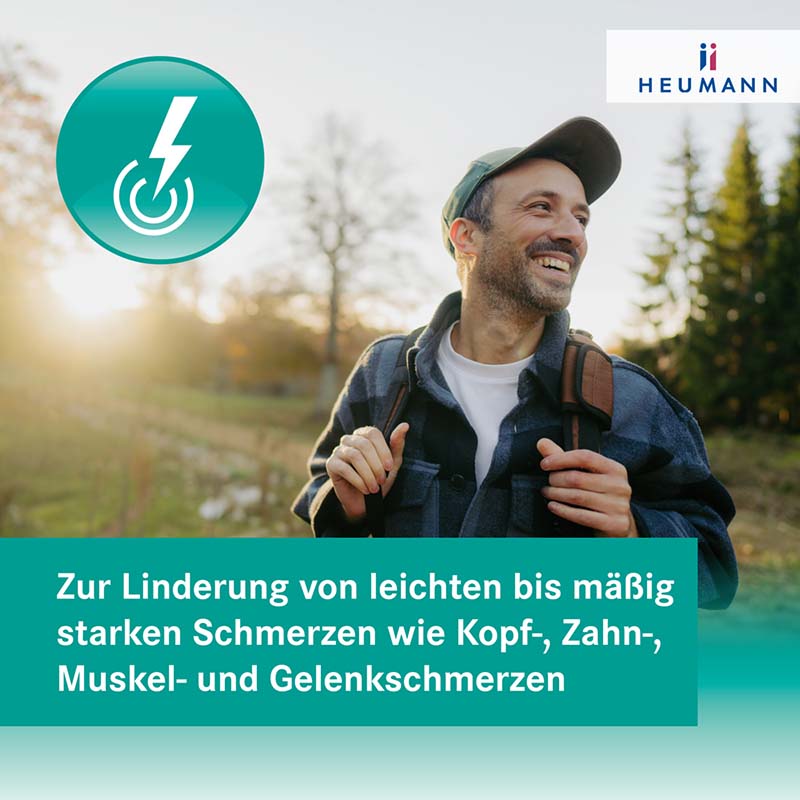 Dexibuprofen HEUMANN 200 mg 20 St Filmtabletten