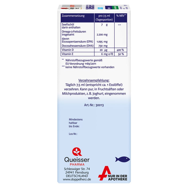 Doppelherz system OMEGA-3 LIQUID  150 ml Flüssigkeit