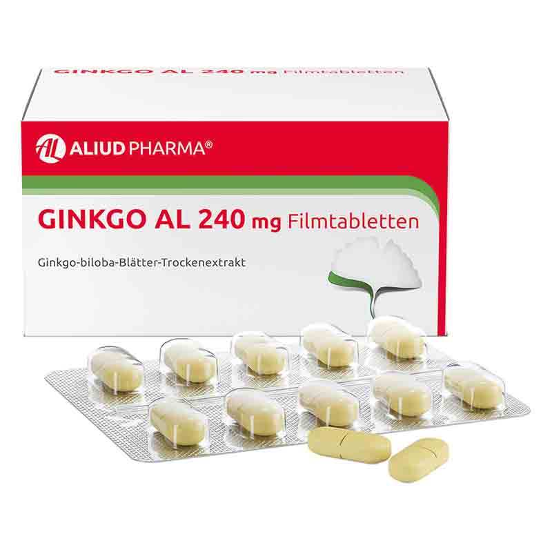 GINKGO AL 240 mg  bei altersbedingten Gedächtniseinbußen mit leichter Demenz