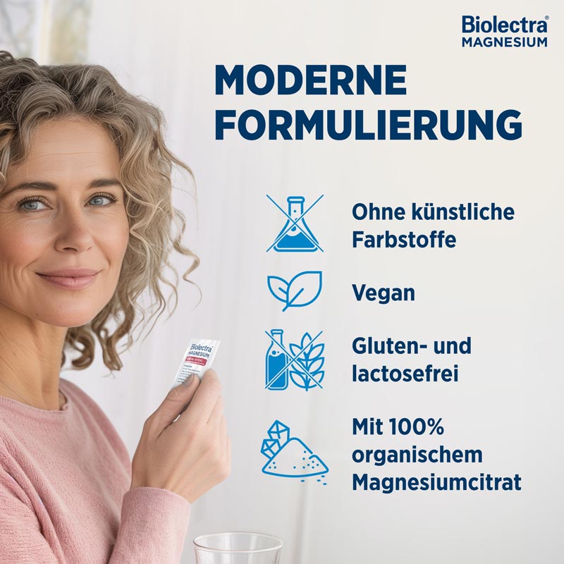 Biolectra MAGNESIUM 486 mg INTENS 40 St Pulver zur Herstellung einer Lösung zum Einnehmen