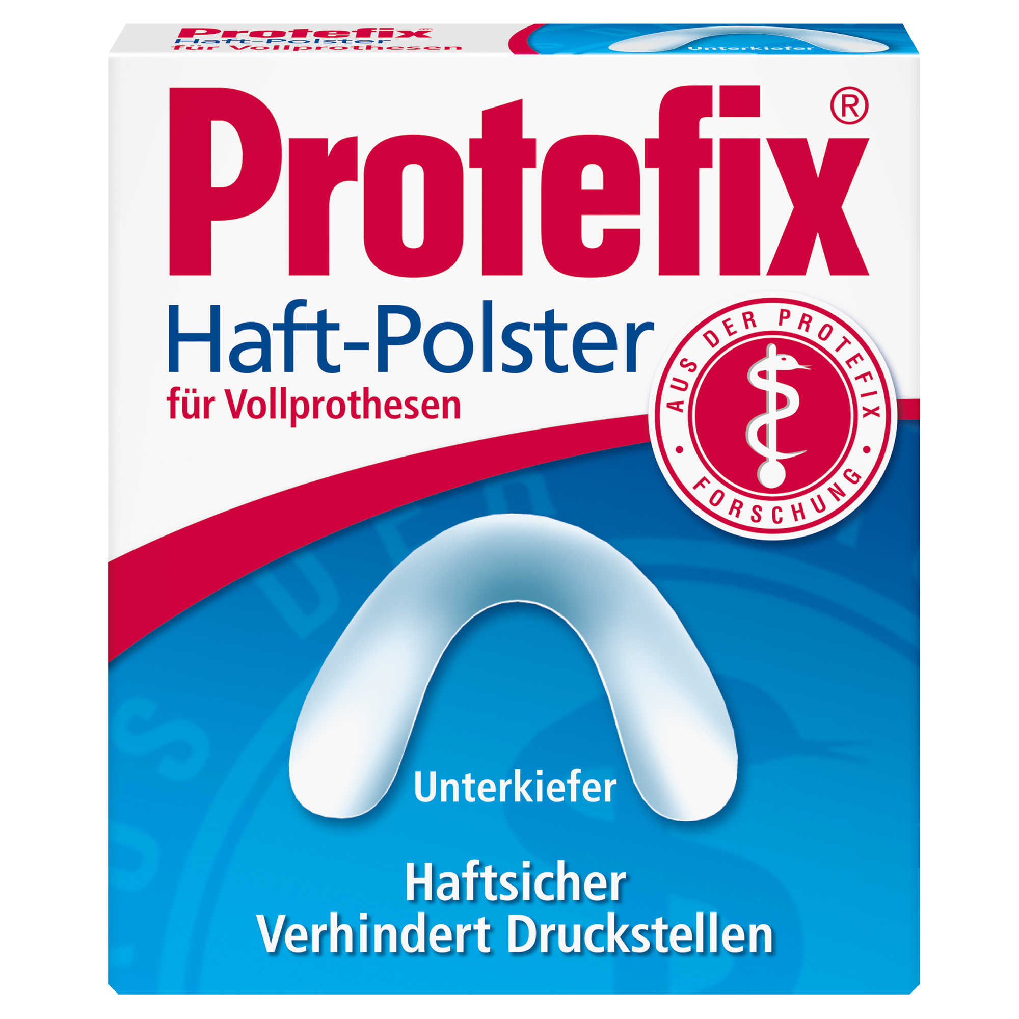PROTEFIX Haftpolster für Unterkiefer 30 St Folie