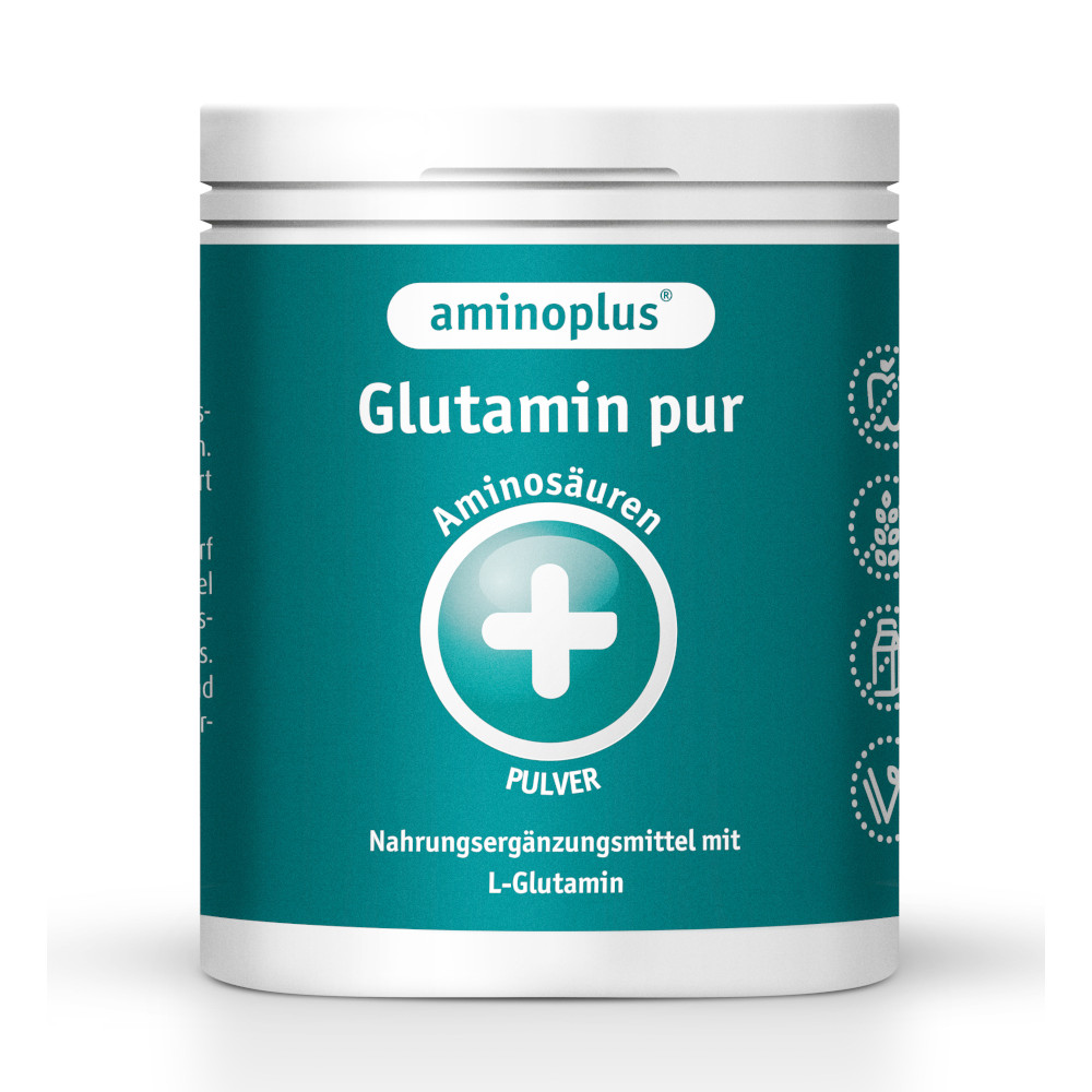 Aminoplus Glutamin pur Pulver 300 g 300 g Pulver
