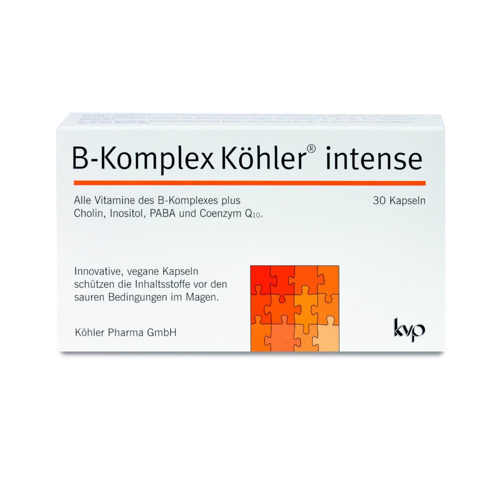 B-Komplex Köhler intense 30 St Kapseln
