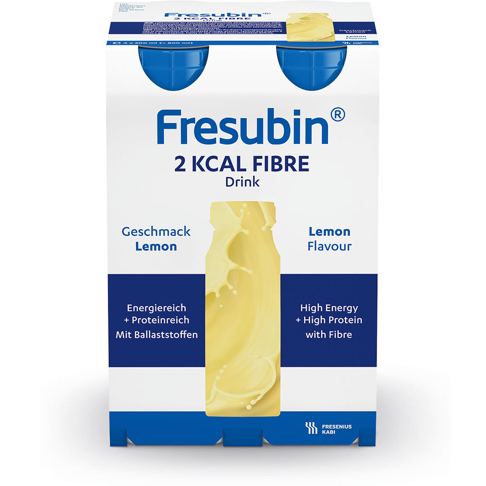 Fresubin 2 kcal Fibre Trinknahrung Lemon 24X200 ml Lösung
