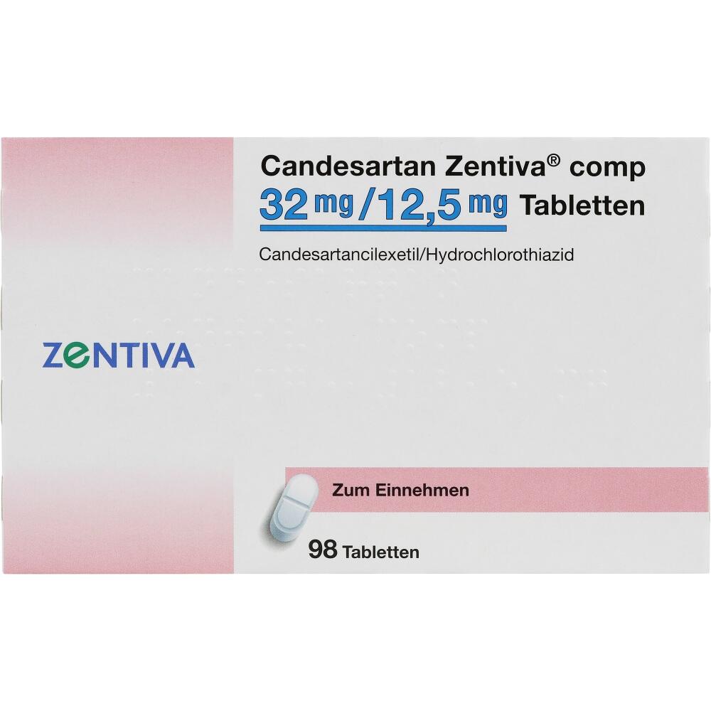 Candesartan Zentiva comp 32mg/12,5mg 98 St Tabletten