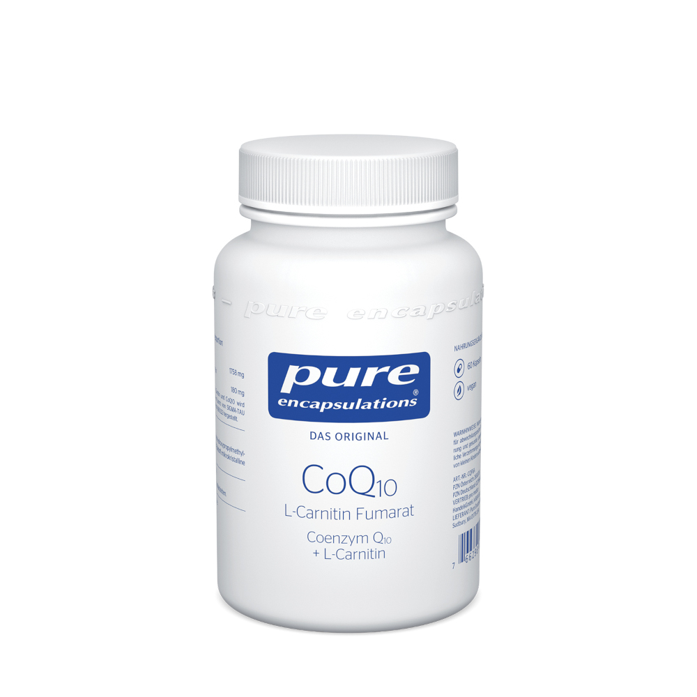 pure encapsulations CoQ10 L Carnitin  60 St Kapseln
