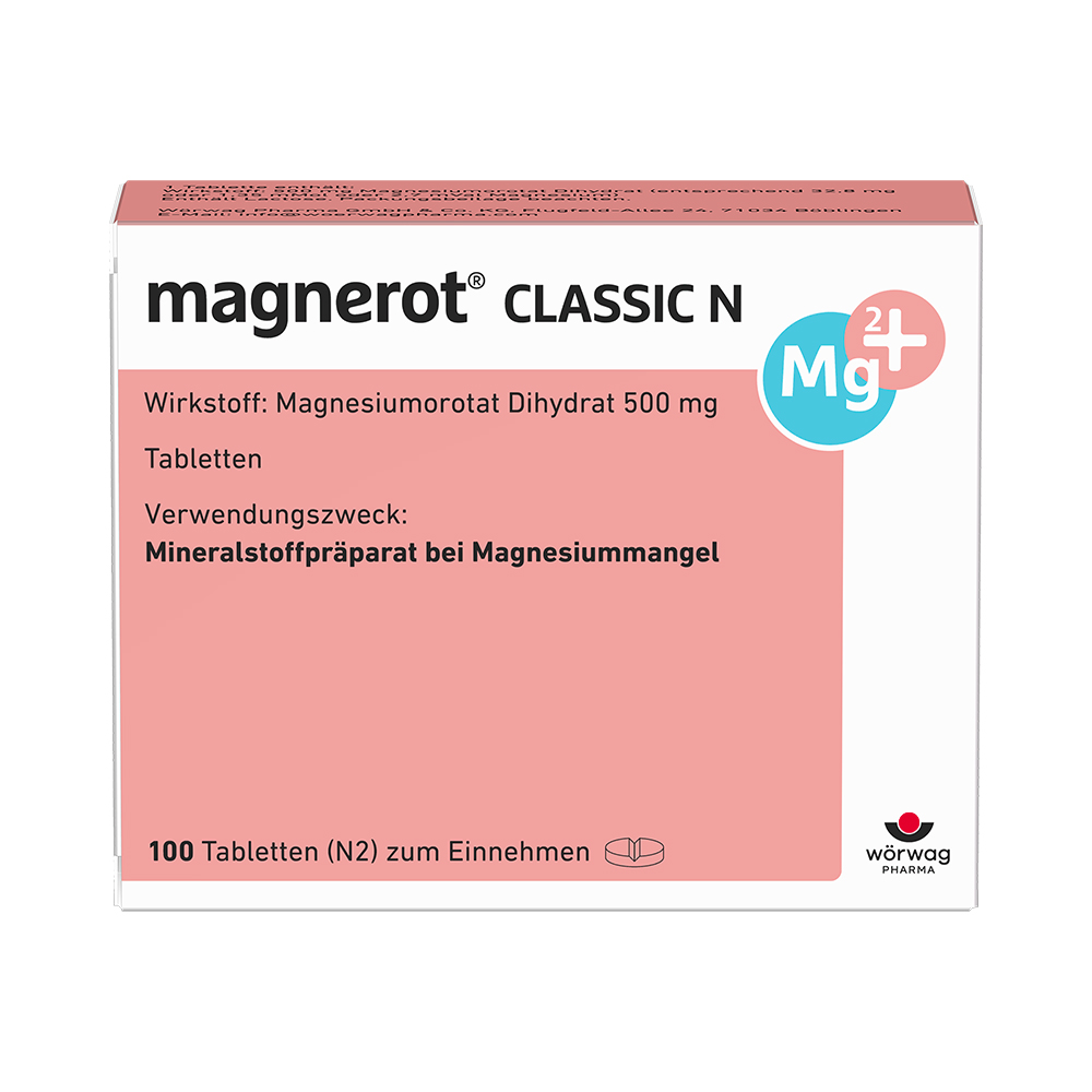 magnerot CLASSIC N 100 St Tabletten