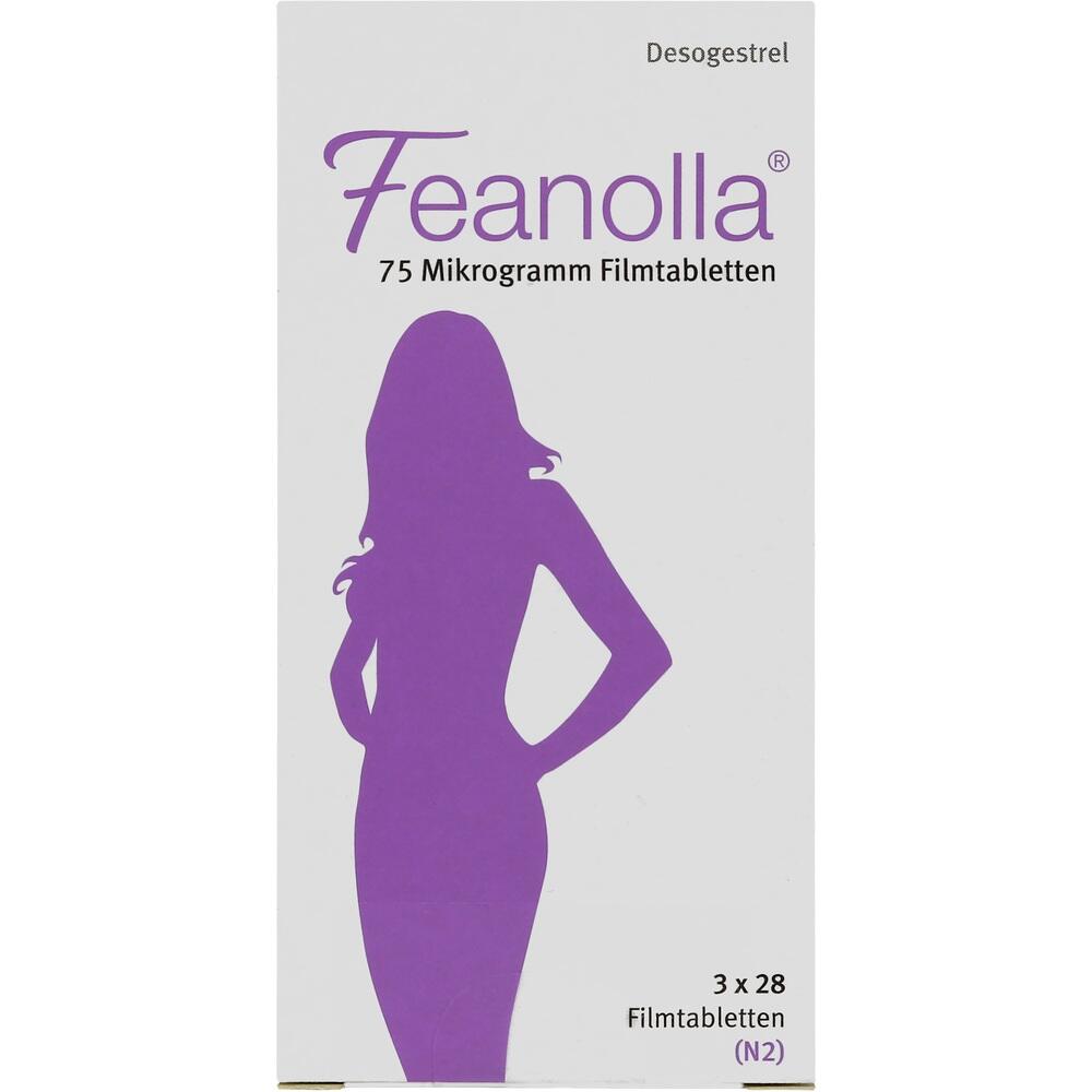 FEANOLLA 75 Mikrogramm Filmtabletten 3X28 St Filmtabletten