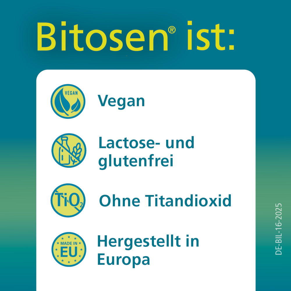 Bitosen 20 mg Antiallergikum 10 St Schmelztabletten