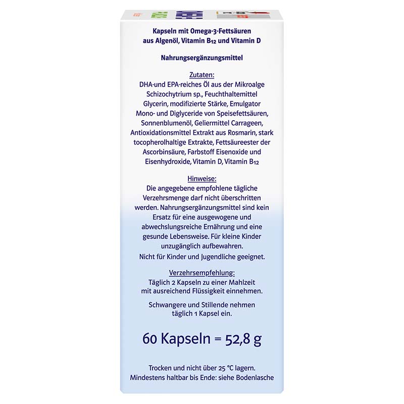 Doppelherz system OMEGA-3 PFLANZLICH 60 St Kapseln