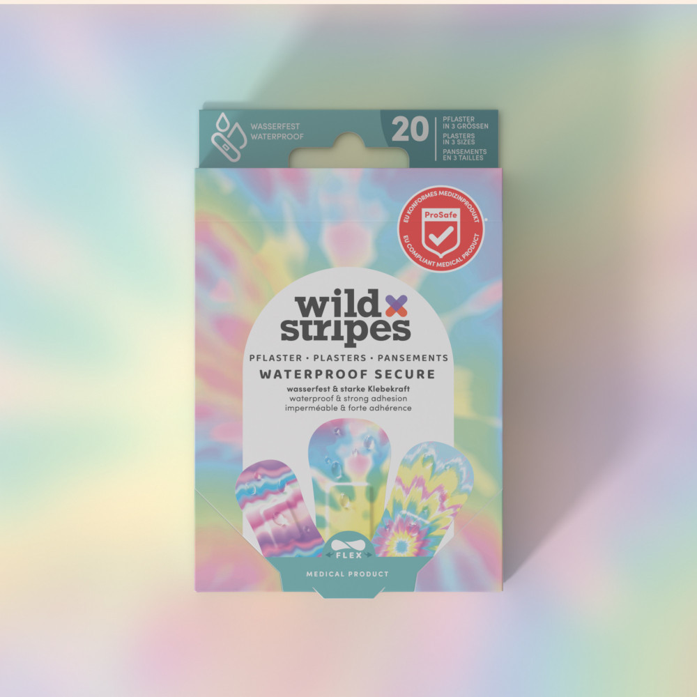 wild Stripes WATERPROOF SECURE 20 St Pflaster