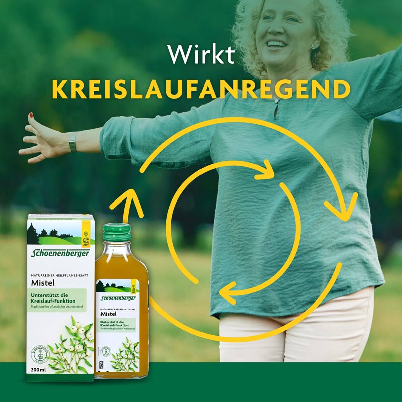 Schoenenberger Mistel NATURREINER HEILPFLANZENSAFT 3X200 ml Saft