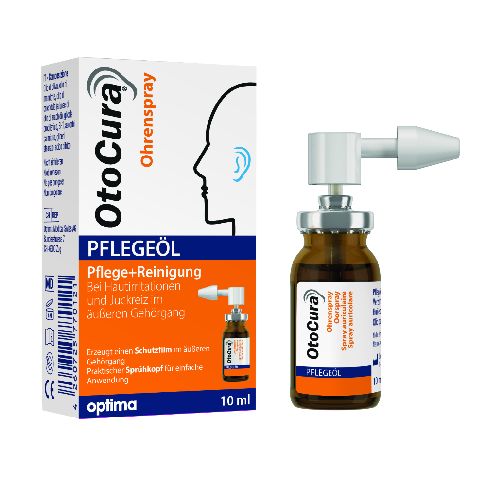 OtoCura Pflegeöl Ohrenspray 10 ml Spray