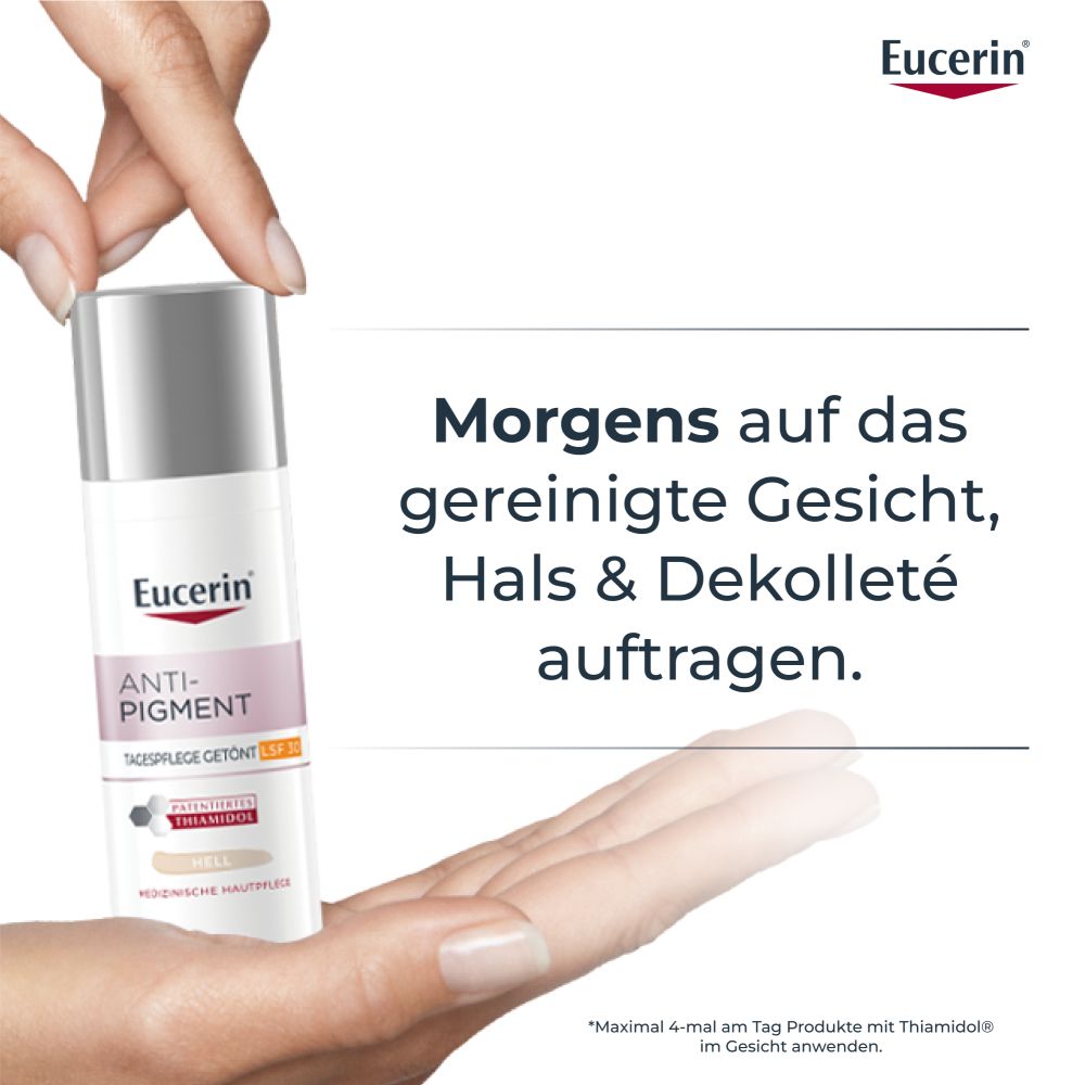 Eucerin Anti Pigment Tagescreme mit Thiamidol Hell 50 ml Tagescreme