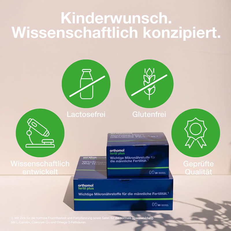 orthomol fertil plus 90er Tabletten/Kapseln – Mikronährstoffe