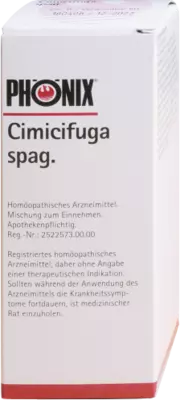 PHÖNIX CIMICIFUGA spag.Tropfen 50 ml Mischung