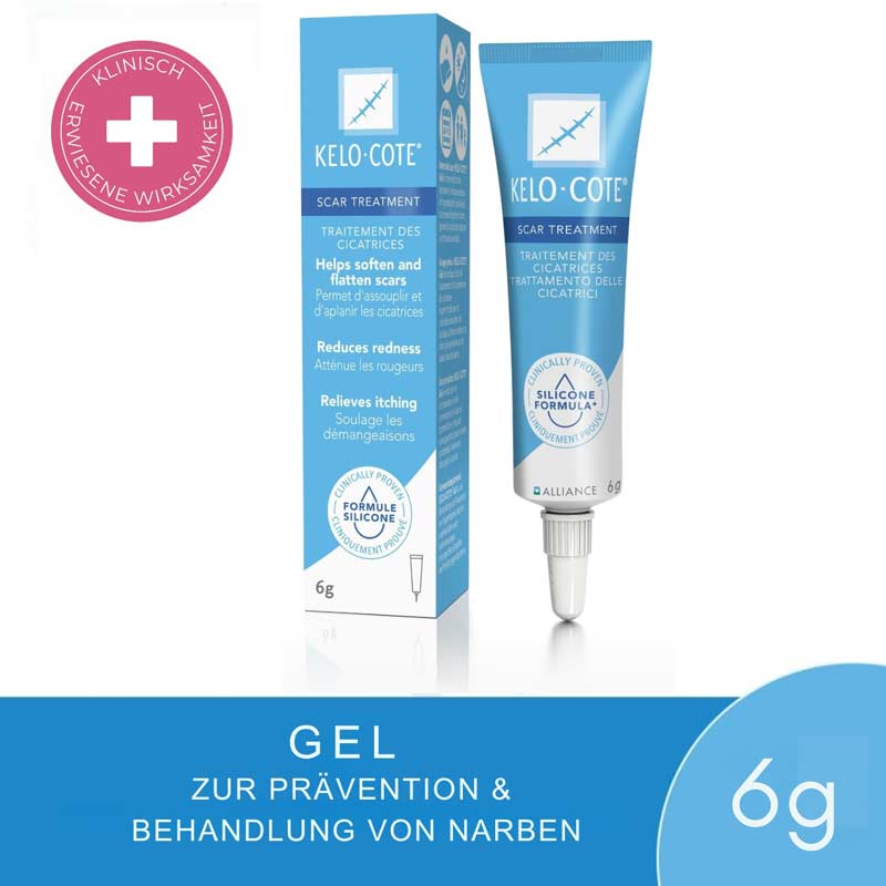 KELO-COTE Silikon Gel zur Behandlung von Narben 6 g Gel