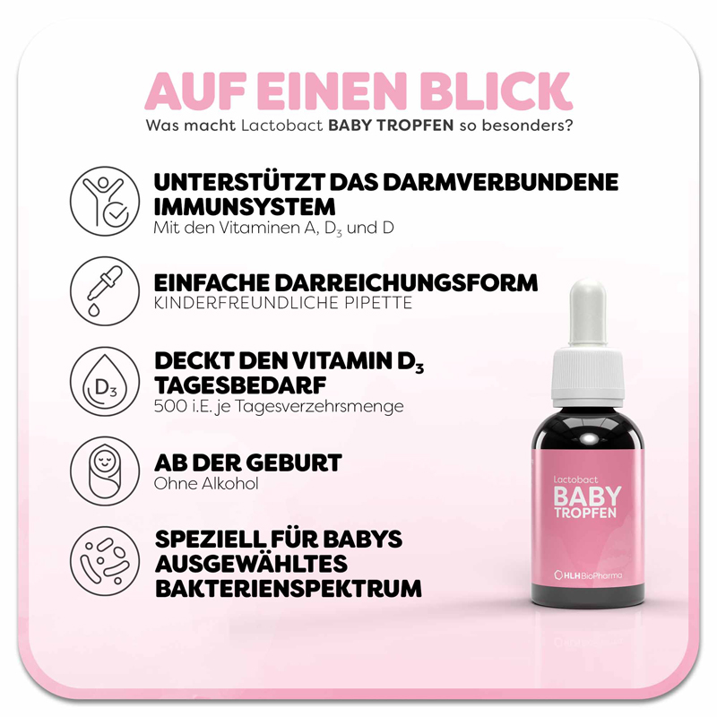 Lactobact BABY TROPFEN 15 ml Tropfen zum Einnehmen