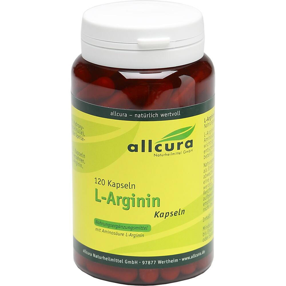 allcura L-Arginin 120 St Kapseln
