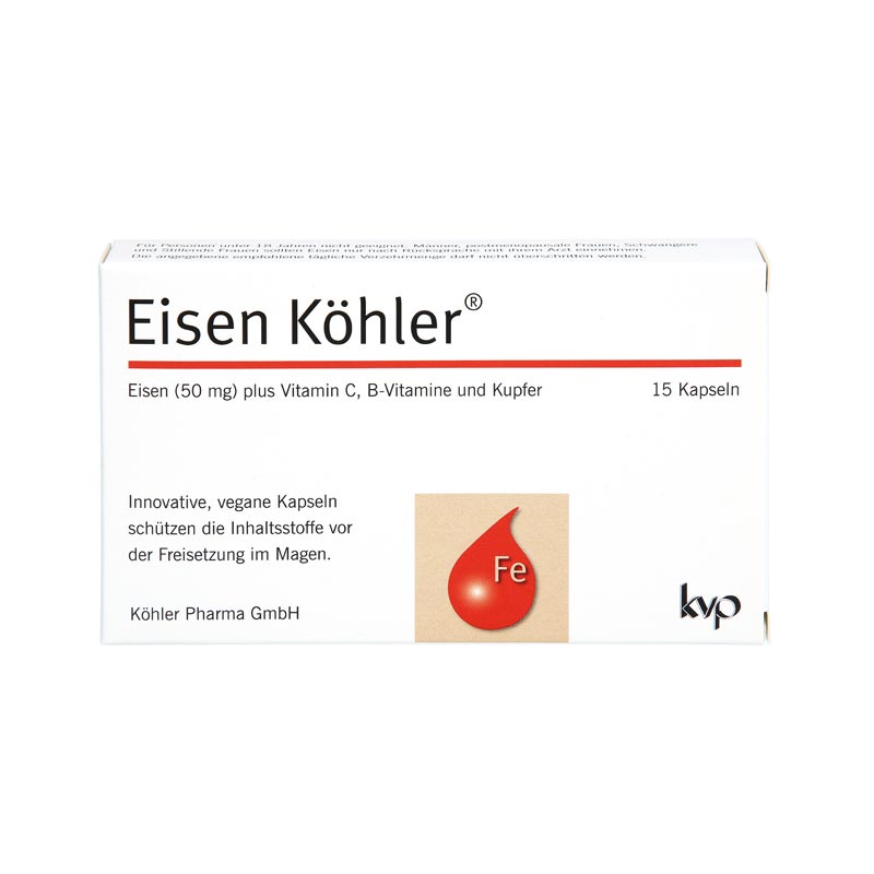 Eisen Köhler 15 St Kapseln