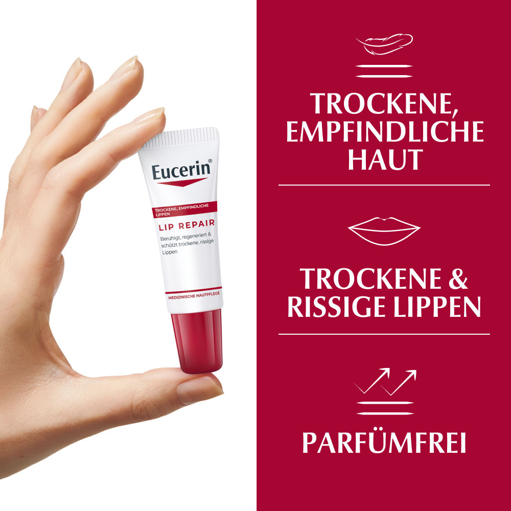 Eucerin LIP REPAIR +20% sparen* 10 g Creme