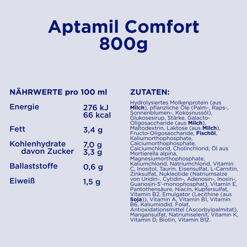 Aptamil COMFORT 800 g Pulver