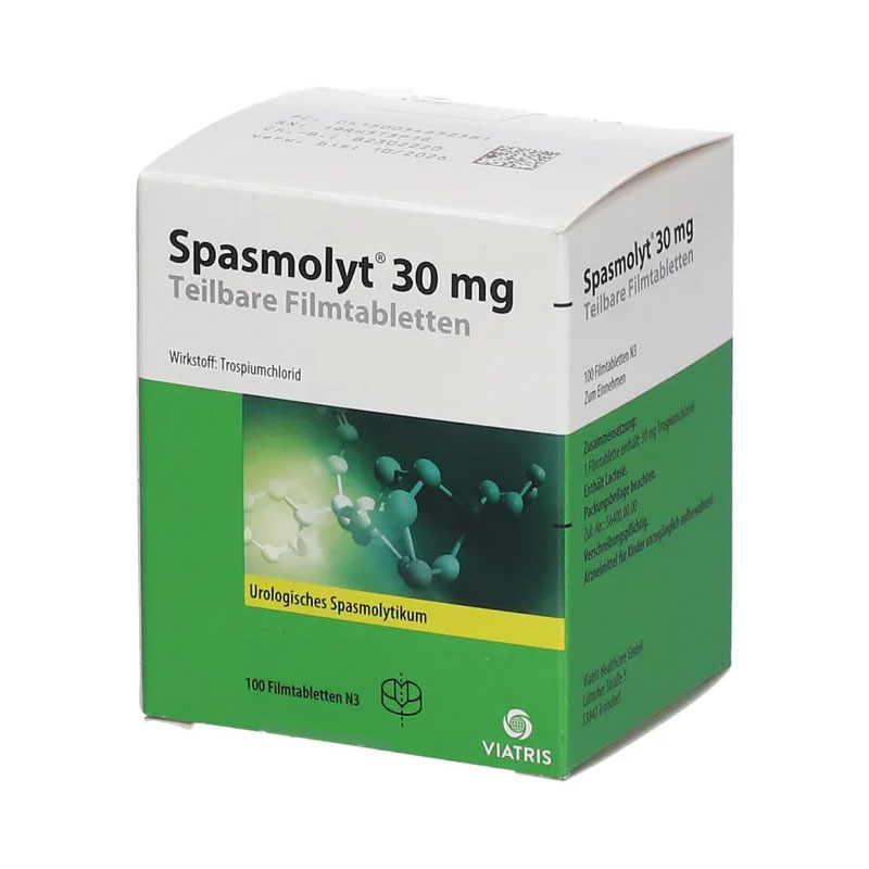 SPASMOLYT 30 mg teilbare Filmtabletten 100 St Filmtabletten